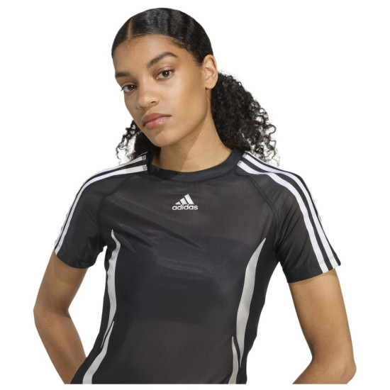 Adidas Γυναικεία κοντομάνικη μπλούζα Adilenium Season 4 Teamgeist Tight Sheer Tee